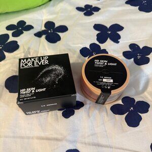 NIB - Make Up For Ever HD Skin Twist & Light Loose Powder = 2.0 Medium